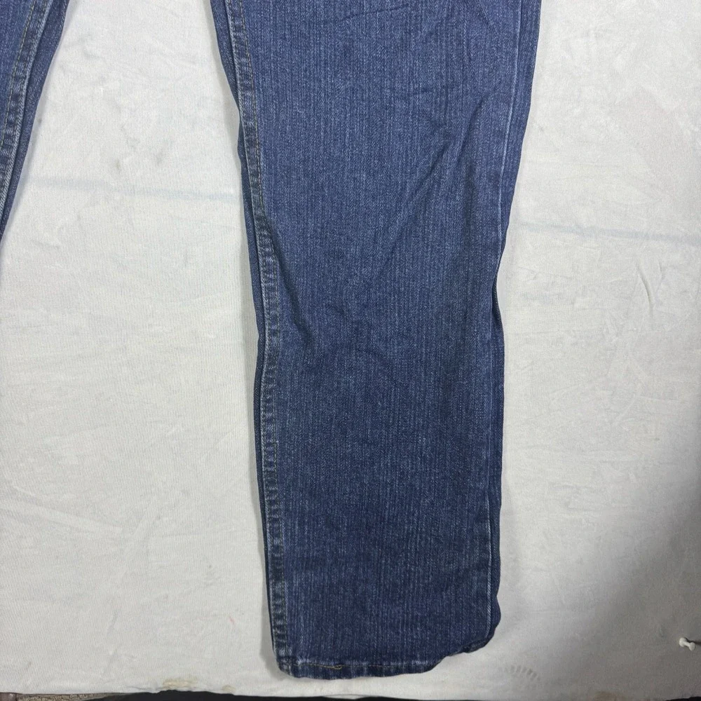 VTG‎ Lee Riders Straight Jeans 6M Blue Cotton Denim 5-Pocket Everyday Comfort 6M